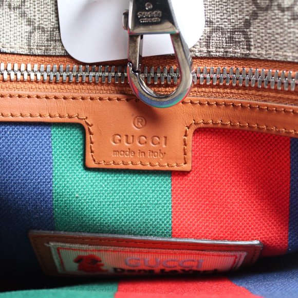 NWT Gucci X Dans LaVert Tote Interlocking GG Supreme Shoulder Bag Web 723885 - Picture 9 of 13